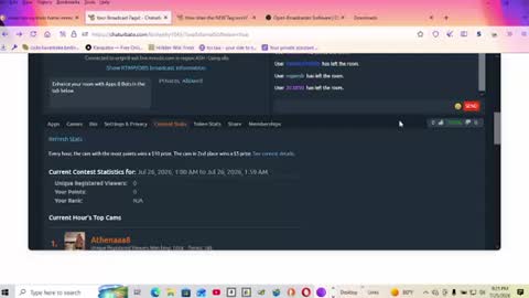 Snapshot of shyshy1845 chatting on July 26, 1:25 am shyshy1845 online show from July 26, 1:25 am