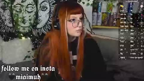 Mia online show from July 17, 10:03 pm
