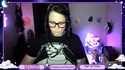 Sinomin online show from November 22, 11:59 pm