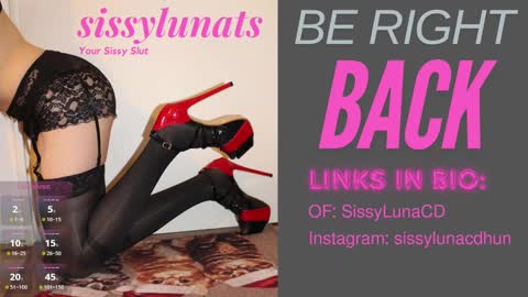 SissyLunaTS online show from January 7, 9:07 am
