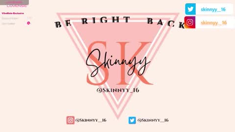 Snapshot of skinnyy_16 chatting on October 30, 5:20 am Skinny online show from October 30, 5:20 am
