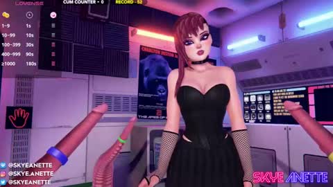 Snapshot of skyeanette chatting on December 29, 2:17 am SkyeAnette online show from December 29, 2:17 am