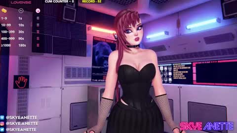 Snapshot of skyeanette chatting on December 30, 2:09 am SkyeAnette online show from December 30, 2:09 am