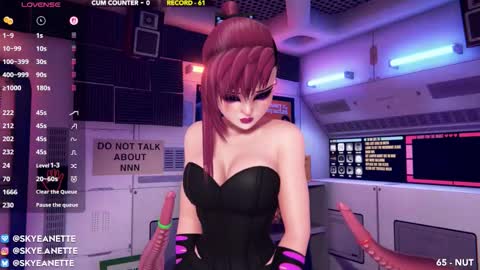 Snapshot of skyeanette chatting on November 14, 2:21 am SkyeAnette online show from November 14, 2:21 am