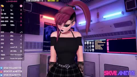 SkyeAnette online show from January 12, 2:06 am