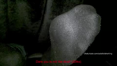 Snapshot of solefetisherking chatting on January 19, 12:03 am solefetisherking online show from January 19, 12:03 am