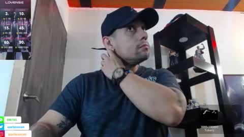 Snapshot of spartacus_cam chatting on January 10, 5:37 am online show from January 10, 5:37 am