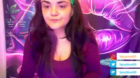 spicynice420 online show from January 15, 4:33 pm