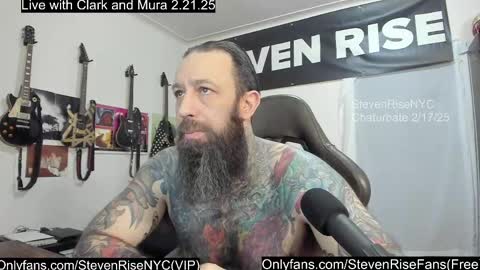 StevenRiseNYC online show from February 17, 1:10 pm