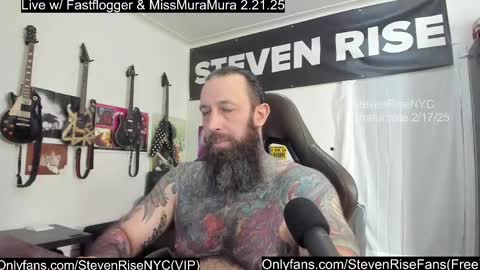 StevenRiseNYC online show from February 17, 6:48 pm