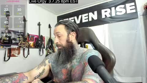 StevenRiseNYC online show from March 6, 2:51 pm