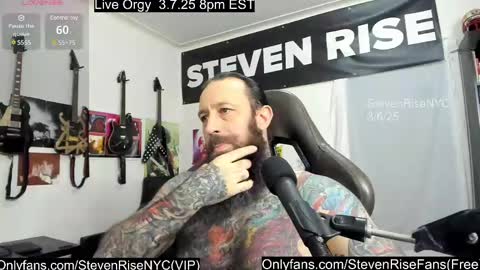 StevenRiseNYC online show from March 7, 2:46 am
