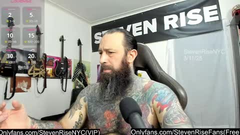 StevenRiseNYC online show from March 11, 10:42 pm