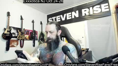 StevenRiseNYC online show from October 19, 11:44 am