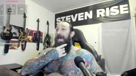 StevenRiseNYC online show from November 22, 12:59 pm