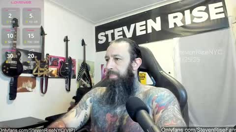 StevenRiseNYC online show from November 25, 12:27 pm