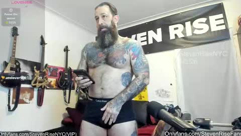 StevenRiseNYC online show from January 9, 1:25 pm