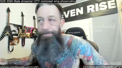 StevenRiseNYC online show from April 25, 12:19 pm