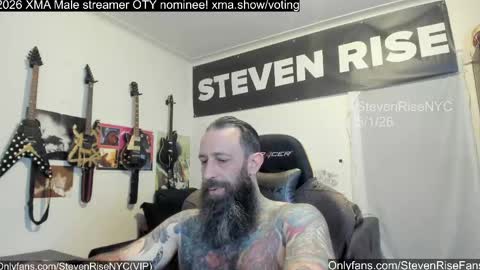 Snapshot of stevenrisenyc chatting on May 3, 2:50 am StevenRiseNYC online show from May 3, 2:50 am
