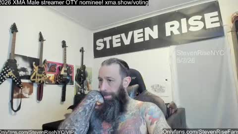 Snapshot of stevenrisenyc chatting on May 5, 12:51 am StevenRiseNYC online show from May 5, 12:51 am