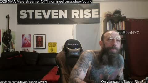 Snapshot of stevenrisenyc chatting on May 6, 1:03 am StevenRiseNYC online show from May 6, 1:03 am