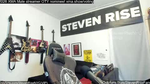 Snapshot of stevenrisenyc chatting on May 6, 1:05 pm StevenRiseNYC online show from May 6, 1:05 pm