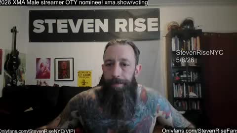Snapshot of stevenrisenyc chatting on May 9, 12:05 am StevenRiseNYC online show from May 9, 12:05 am