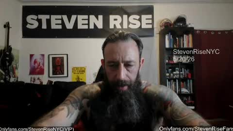 Snapshot of stevenrisenyc chatting on May 21, 12:56 pm StevenRiseNYC online show from May 21, 12:56 pm
