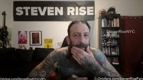 Snapshot of stevenrisenyc chatting on May 23, 12:49 am StevenRiseNYC online show from May 23, 12:49 am