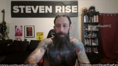 Snapshot of stevenrisenyc chatting on May 23, 12:53 pm StevenRiseNYC online show from May 23, 12:53 pm