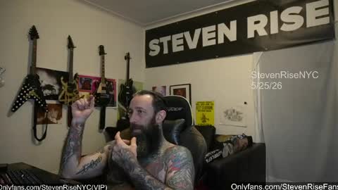 Snapshot of stevenrisenyc chatting on May 26, 11:56 pm StevenRiseNYC online show from May 26, 11:56 pm