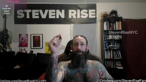 Snapshot of stevenrisenyc chatting on June 2, 12:12 am StevenRiseNYC online show from June 2, 12:12 am