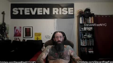 Snapshot of stevenrisenyc chatting on June 10, 12:37 pm StevenRiseNYC online show from June 10, 12:37 pm
