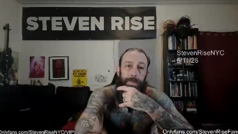 Snapshot of stevenrisenyc chatting on June 11, 10:52 pm StevenRiseNYC online show from June 11, 10:52 pm
