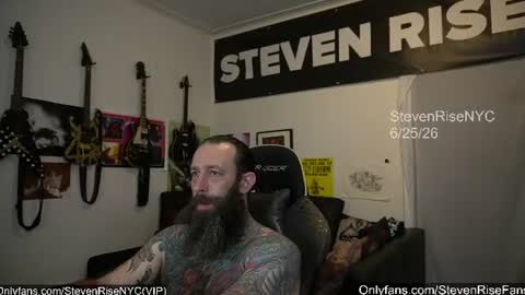 Snapshot of stevenrisenyc chatting on June 26, 12:59 am StevenRiseNYC online show from June 26, 12:59 am