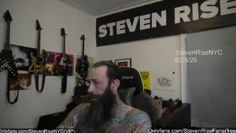 Snapshot of stevenrisenyc chatting on June 28, 5:30 pm StevenRiseNYC online show from June 28, 5:30 pm