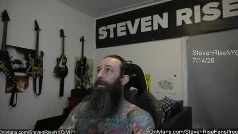 Snapshot of stevenrisenyc chatting on July 14, 11:49 am StevenRiseNYC online show from July 14, 11:49 am