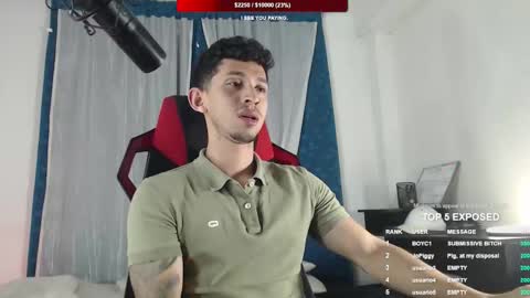 Snapshot of stevensex501 chatting on March 1, 4:36 am steven online show from March 1, 4:36 am