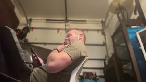 Snapshot of str8foryouguy chatting on February 7, 5:10 am Str8 online show from February 7, 5:10 am