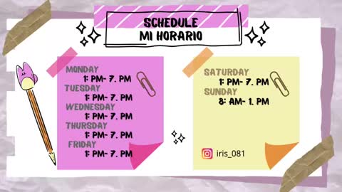 iris online show from December 11, 5:00 am