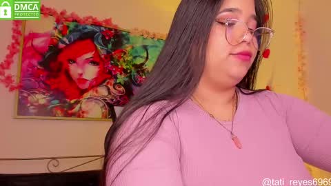 Snapshot of tati_reyes chatting on March 8, 1:03 pm Tatiana --- Schedule Monday to Sundays 800 to 200 UTC-5 online show from March 8, 1:03 pm