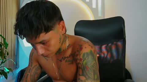 Snapshot of tattokoi chatting on January 27, 2:31 am tattokoi online show from January 27, 2:31 am