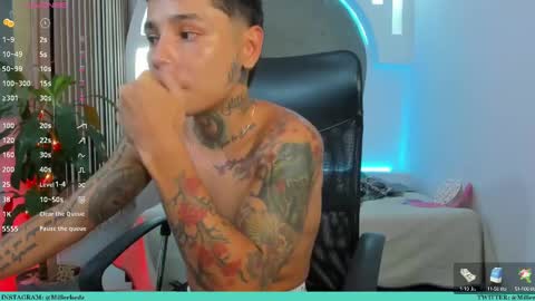 Snapshot of tattokoi chatting on February 15, 1:31 am tattokoi online show from February 15, 1:31 am