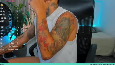 Snapshot of tattokoi chatting on February 16, 10:32 pm tattokoi online show from February 16, 10:32 pm