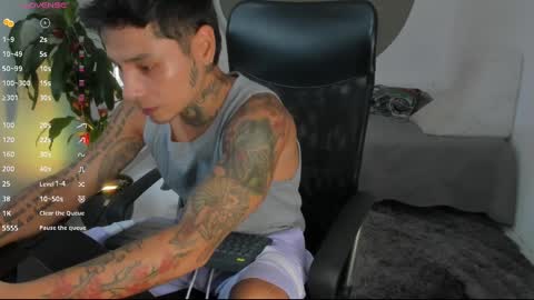 Snapshot of tattokoi chatting on March 5, 7:17 pm tattokoi online show from March 5, 7:17 pm