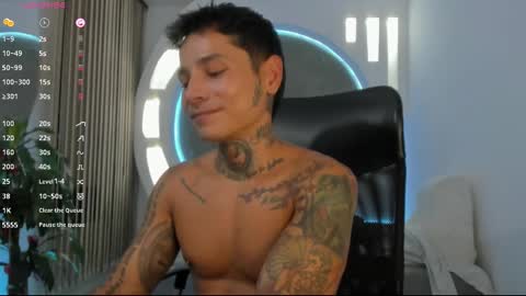 Snapshot of tattokoi chatting on March 7, 1:31 am tattokoi online show from March 7, 1:31 am