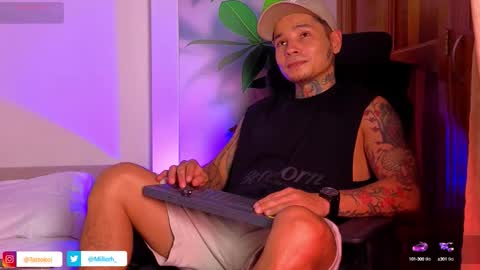 Snapshot of tattokoi chatting on October 29, 9:49 pm tattokoi online show from October 29, 9:49 pm