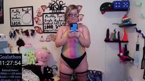 Pixie and Tentacle Overlord online show from November 24, 11:15 pm