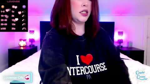 thecrystalcream online show from March 4, 6:58 pm