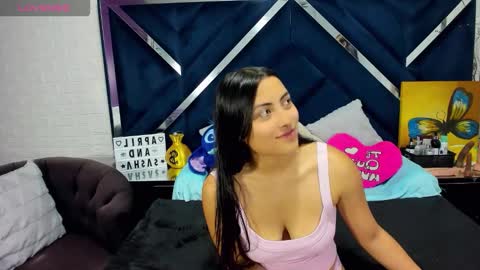 april and Sasha online show from March 16, 1:26 pm